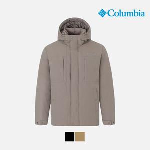 [컬럼비아]유니 후드 하프 패딩 자켓_베이지 (C54-YUD306)