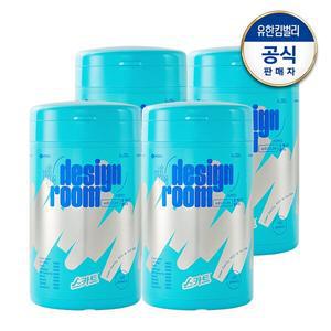 [크리넥스]스카트 디자인 룸 에디션 물티슈 100매X4개