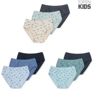 [탑텐키즈](마산점)25년 SS 남아) 코튼스판 삼각팬티 (3매입)MKF5UP1001