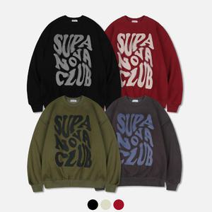 슈퍼 노바 로고 오버핏 스웨트 셔츠 4COLOR