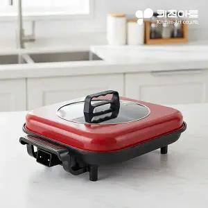 [키친아트] 허브 대형 사각 잔치팬 명절팬 KPP-2740 / 전기그릴