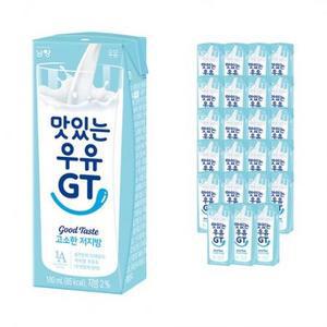 맛있는우유GT 고소한 저지방 멸균우유, 180ml, 24개 one option
