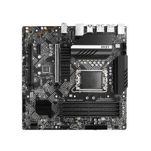 MSI PRO B660M-A DDR4 마더보드 인텔 B660 LGA 1700 지지대 i9-14900F 14700 14600 13600 12700 12400F cpu Micro-ATX 4xDDR4 128GB