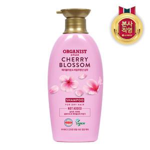 오가니스트 체리블라썸 수분영양 샴푸 500ml(비건) 1개