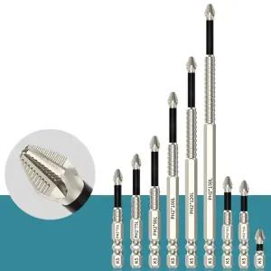 논슬립 팁 전동 드라이버 십자 비트