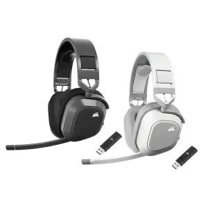 커세어 HS80 MAX RGB 무선 게이밍 헤드셋 벌크