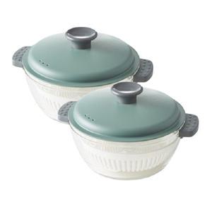 락앤락 캐서롤유리냄비 1L, 2개