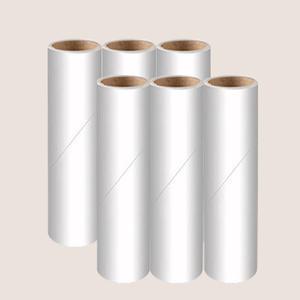 24cm 돌돌이 테이프 클리너 사선컷팅 대형 리필6개