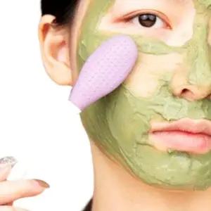 고품질 퍼플 실리콘 팩 마스크 브러시 브러쉬 붓 클렌징브러쉬 (WFGT9J4)