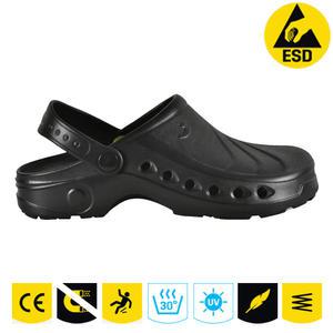 제전 방진화 클린룸 정전기 방지 크린룸 슬리퍼 제전화 ESD