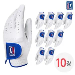 [하프클럽/PGA]PGATOUR 맥스프로 양피 골프장갑 10장