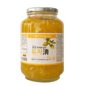 전남 고흥 유자청 유자차 농축액 엑기스 청 음료 베이스 2kg