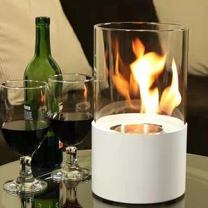 에탄올난로 인테리어 가정용 실내 알콜 난로 유리 램프 불멍 에탄올 화로