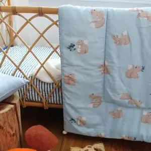 [NS홈쇼핑][리틀아카이브][크레므앙팡] 포코 모달+밍크 이불 J(100X140)[35019913]