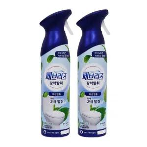 페브리즈 화장실용 에어 프레시 가든 165g x2 /실내냄새제거/방향제