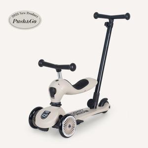 [스쿳앤라이드] 킥1 푸시앤고(애쉬) 유아킥보드 어린이 아기 씽씽카