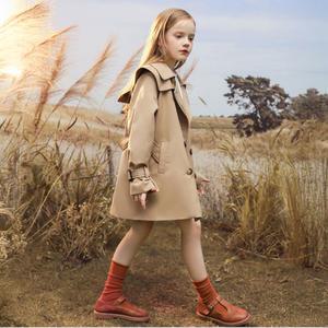 봄가을 여아코트 바람막이 여아트렌치코트 주니어 초등여아자켓