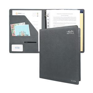 이니셜스 사피아노 고급 링바인더/ 이니셜 로고 각인/ 포트폴리오 악보집 3공 가죽 바인더