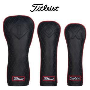 [기타]2025 타이틀리스트 제트블랙 가죽 헤드커버 TA9NTLHC (정품)