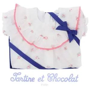 [갤러리아] (쇼콜라,/출산/백일/돌/조카/슈트)코렐플라워슈트(TTOMBO075 W)