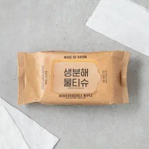 노브랜드 생분해 물티슈