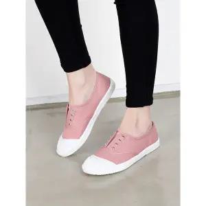 [하프클럽/]국내제작 아일렛 캔버스 단화 1.5cm_25S080