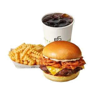 [쉐이크쉑] 쉑마이스터 버거+프라이+소다(S)