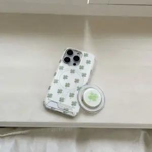 메이드모먼 clover wish 디자인 맥세이프 카드수납 폰케이스