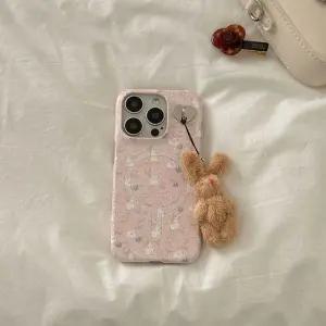 메이드모먼 spring bunny bliss 디자인 맥세이프 하드 폰케이스