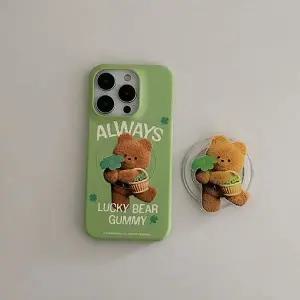 더나인몰 always lucky gummy 맥세이프 하드 폰케이스