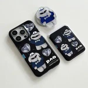 더나인몰 bad friends pattern 맥세이프 하드 폰케이스