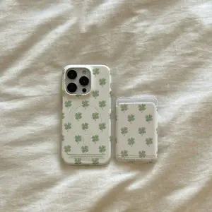 메이드모먼 clover wish 디자인 맥세이프 하드 폰케이스