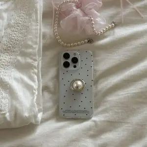 메이드모먼 dotty love 디자인 반투명 폰케이스