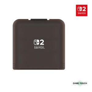 닌텐도 스위치 2 HORI 호리 카드 케이스 24장 수납 클리어 블랙