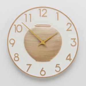 국산 달항아리 골드 무소음 벽시계 거실 홈 풍수 인테리어 홈데코 집들이 이사 입주 개업선물