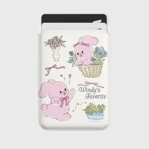 더나인몰 vintage bunny windy 맥세이프 카드슬롯