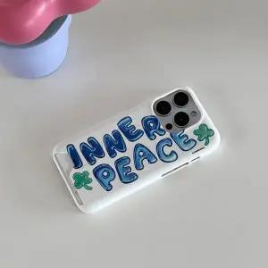 더나인몰 inner peace lettering 맥세이프 카드수납 폰케이스