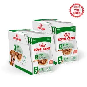아트박스/로얄캐닌 강아지파우치 미니 에이징 85G 24팩