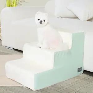 (민트) 베이직 3단 스텝/쇼파/계단/반려견/애견/슬라이드/슬라이딩/반려/동물/고양이/애완/강아지/관절