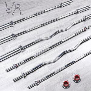 곡선바벨바 일자형 덤벨 웨이트바 당김 바벨컬 1미터 1 2m 25mm 클럽봉 고정식