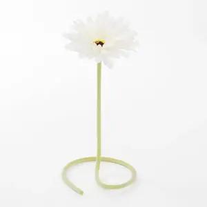 거베라 조화 화이트 사무실 플랜트 한송이 소품 (WFHH3A6)