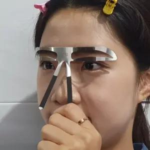 눈썹그리기 여자눈썹그리기 가이드 눈썹틀 자연형 (WFGTEIP)