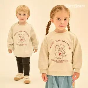 치어앤그럼피베어 맨투맨 티셔츠