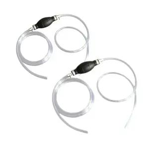 겨울철 자동차오일 파이프 자바라 호스 수동펌프 2PCS 오일 등유 수동펌프 자동차오일 석유