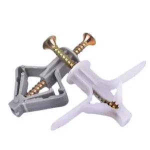 나비앙카 나비 앵커 석면 석고 보드 토글 확장 볼트 버터플라이 브로젝터 빔 천장 매립 토클 8p