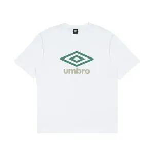 엄브로 에센셜 빅로고 반팔 티셔츠 UQ123CRS18WHT