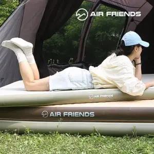 [에어프렌즈]에어박스 X 에어프렌즈 콜라보 프리미엄 캠핑매트 에어매트 텐트 이너 트리플 200x200x10cm