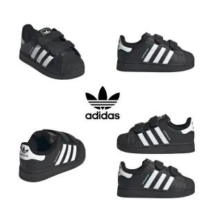 [아디다스키즈]V JI3991 아디다스 슈퍼스타 II 컴포트클로저/유아화/어린이집등원준비/돌선물/찍찍이운동화
