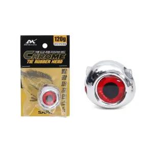 (120G) 더블킬 크롬 도금 타이라바 헤드 참돔 낚시/미끼/바다/우럭/파츠/광어/감성돔/측광/대구/고급/갈치