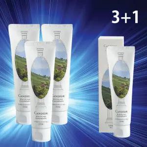 칸디데 화이트 치아 미백 케어 치약 X4 누렁니 누런 이빨 개선 칸디대 칸데디 켄디데 캔디데